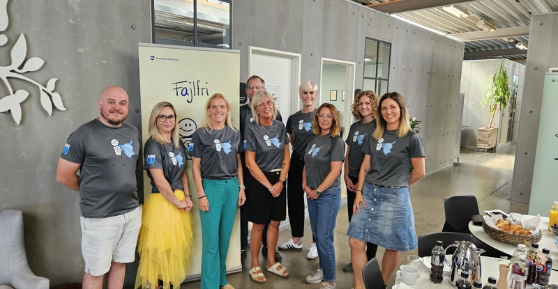 Fajlfri Frisættelse i Hedensted Kommune. Besøg af Ældreminister Mette Kierkgaard